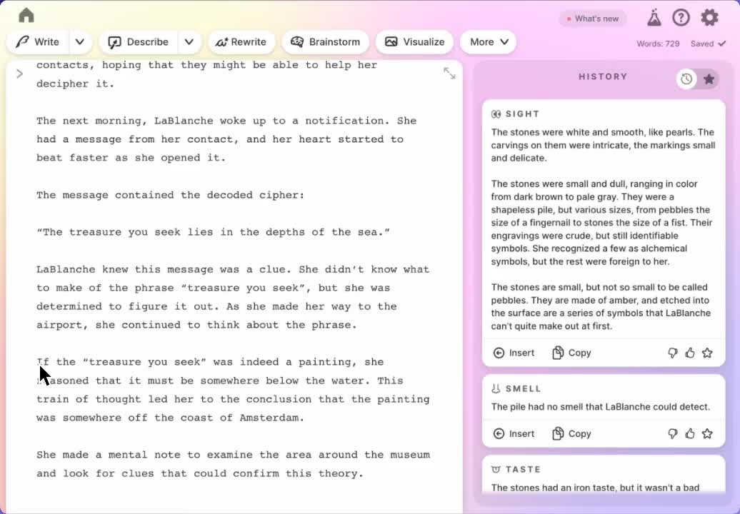Описания, которые рисуют картину в голове — без просадки темпа.