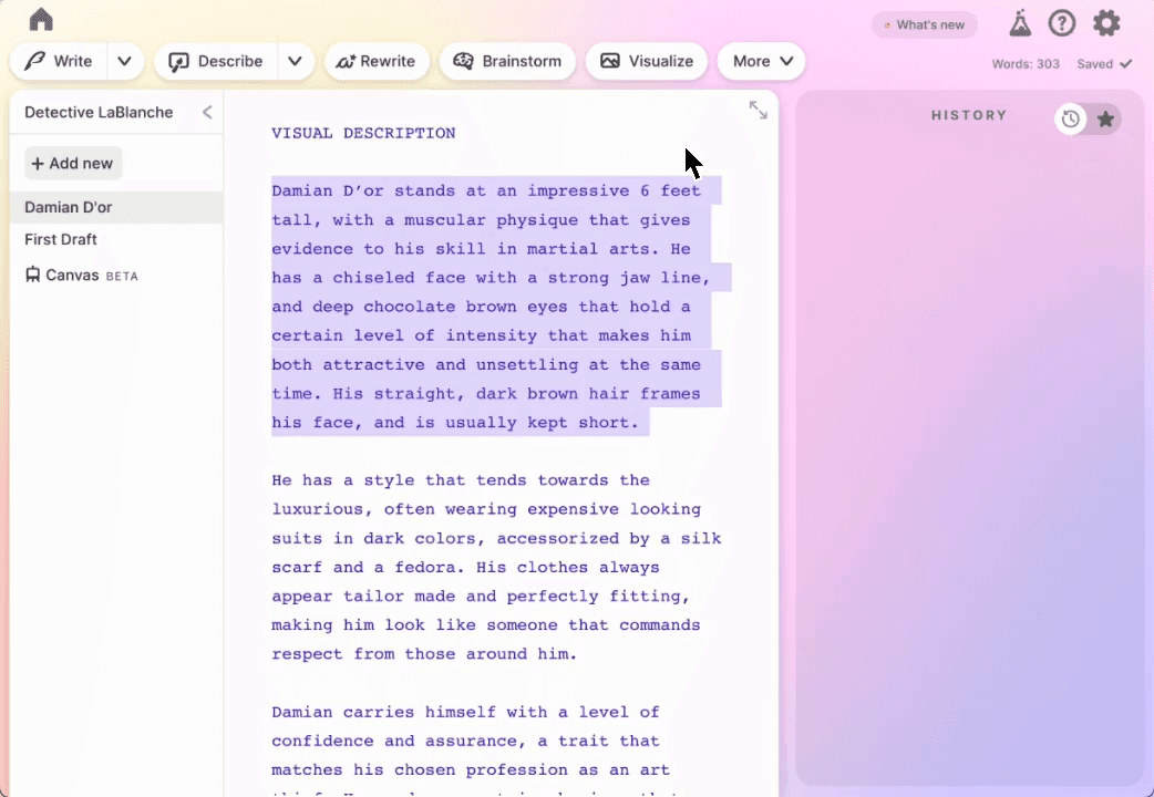 Оживлять мир проще, когда его видно.